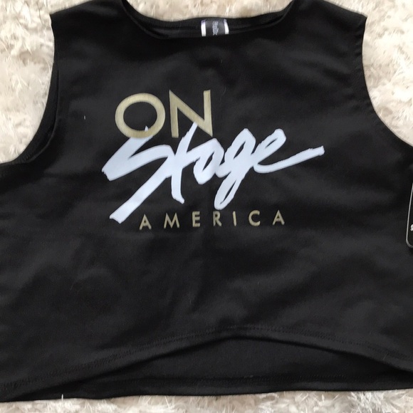 NWT, dance top and shorts, medium - Picture 3 of 4